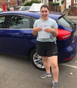 Hannah Mattingley passed her driving test with https://leapfrogdrivingacademy.com